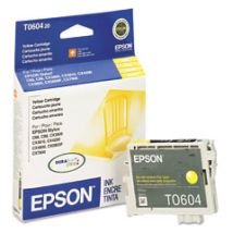 Cartouche d'encre Jaune d'origine OEM Epson T060420 (T0604)