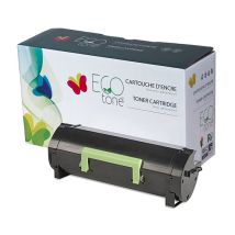 Cartouche Toner LEXMARK 60F1000 / 601 Noir Recyclé Écoresponsable *Fabriqué au Quebec