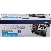 Cartouche Laser Toner Originale OEM BROTHER TN-336C - Haut Rendement - Cyan