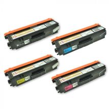 Ensemble de 4 Cartouches Laser Toner Compatible Brother TN315 Haut Rendement