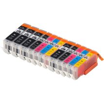 Ensemble de 12 Cartouches d'encre Compatible Canon PGI-270XL & CLI-271XL Haut Rendement