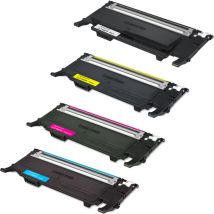 Samsung CLT-407S Ensemble de 4 Cartouches Laser Toner Compatible