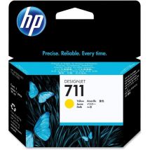 Cartouche d'encre Jaune OEM Hewlett Packard CZ132A (HP 711) Haut Rendement