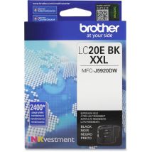 Cartouche d'origine Brother LC20EXXL BK Extra Haut Rendement