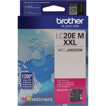 Cartouche d'origine Brother LC20EXXL Magenta Extra Haut rendement 