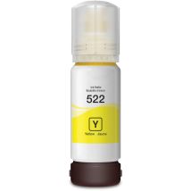 Bouteille D'encre Jaune Compatible Epson T522 (T522420-S)