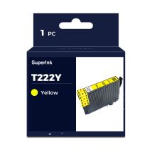 Epson 222 Jaune (T222420-S) Cartouche Réusinée ECO responsable