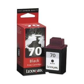 Cartouche d'encre Noir d'origine OEM Lexmark 12A1970 (#70)