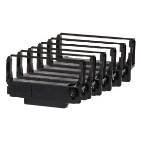 6x Rubans ERC-38 / RRC-201B/R  Rouge - Noir SRP-270 / SRP-275