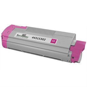Cartouche Toner Laser Magenta Compatible OkiData 44315302 (Type C15) Haut Rendement
