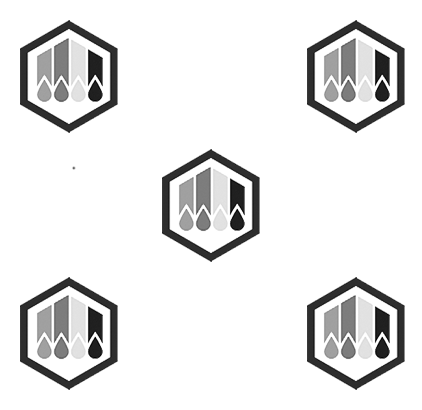 Rubans Futjitsu 6N429-0 Noir , Ensemble de 6 pour imprimante DL3300 / 3400