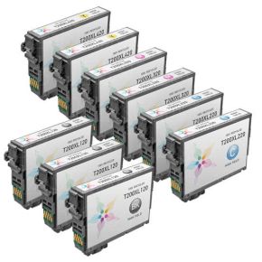 Ensemble de 9 Cartouches d'encre Compatible Epson T200XL  Haut Rendement