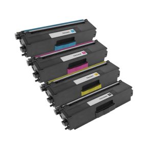 Ensemble de 4 Cartouches Laser Toner Compatible Brother TN331 / TN336 Haut Rendement