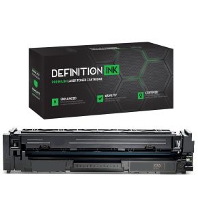 HP CF500X (HP 202X) Cartouche Réusinée ÉcoResponsable Haut Rendement Noir