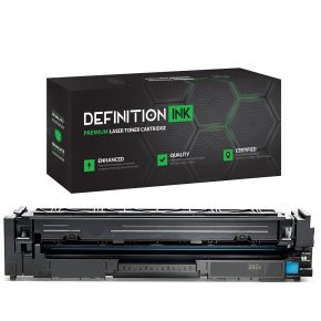 HP CF502X (HP 202X) Cartouche Réusinée ÉcoResponsable Haut Rendement Cyan