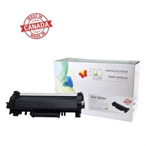 Brother TN760 Cartouche Toner Noir Recyclée Écoresponsable *Fabriqué au Canada*
