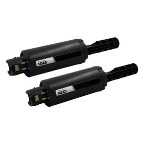 HP 143A (W1143A) 2x Kits de recharge toner noir compatible Neverstop