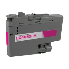 Brother LC406XL Magenta Cartouche compatible Haut Rendement