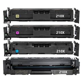 HP 210X / W2100X - W2101X - W2102X - W2103X ensemble de 4 cartouches compatible Haut Rendement 