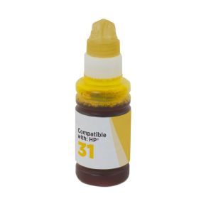 HP 31 1VU28AN bouteille d'encre compatible jaune 70ml